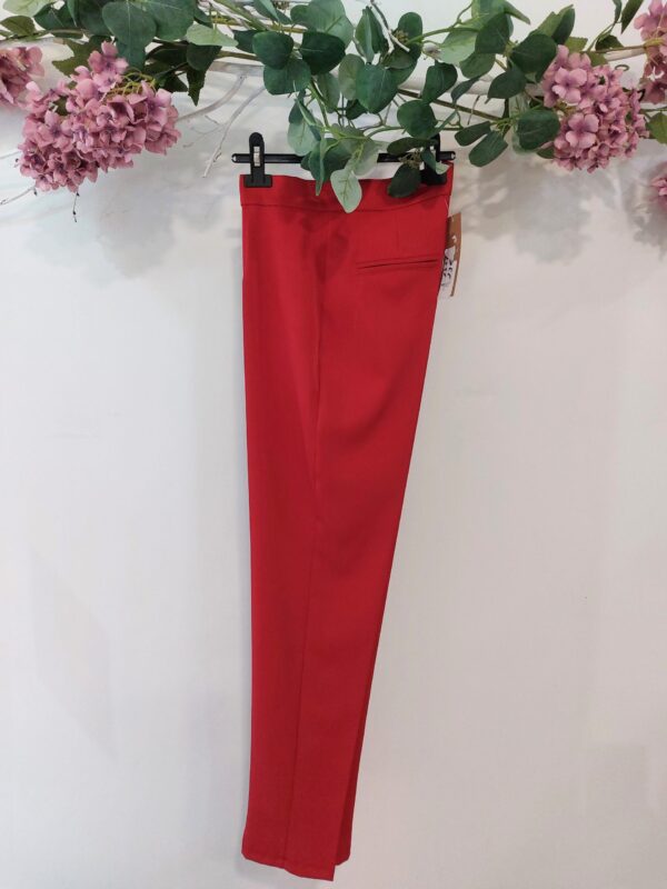 PANTALON CLASICO ROJO